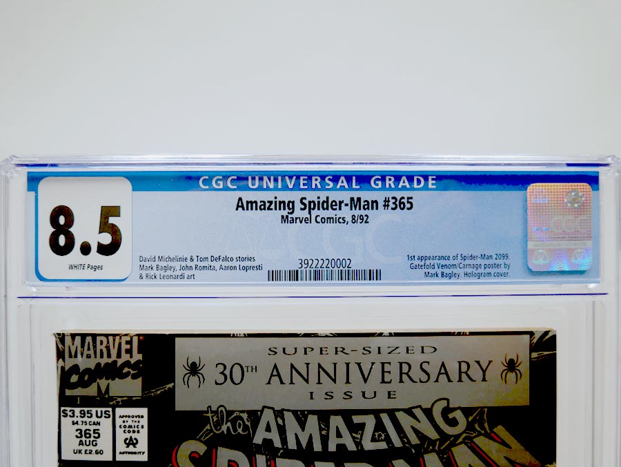 Amazing Spider-Man #365 Cover H CGC 8.5 With Poster