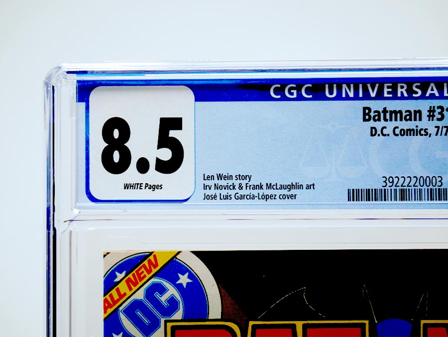 Batman #313 Cover C Regular Cover CGC 8.5