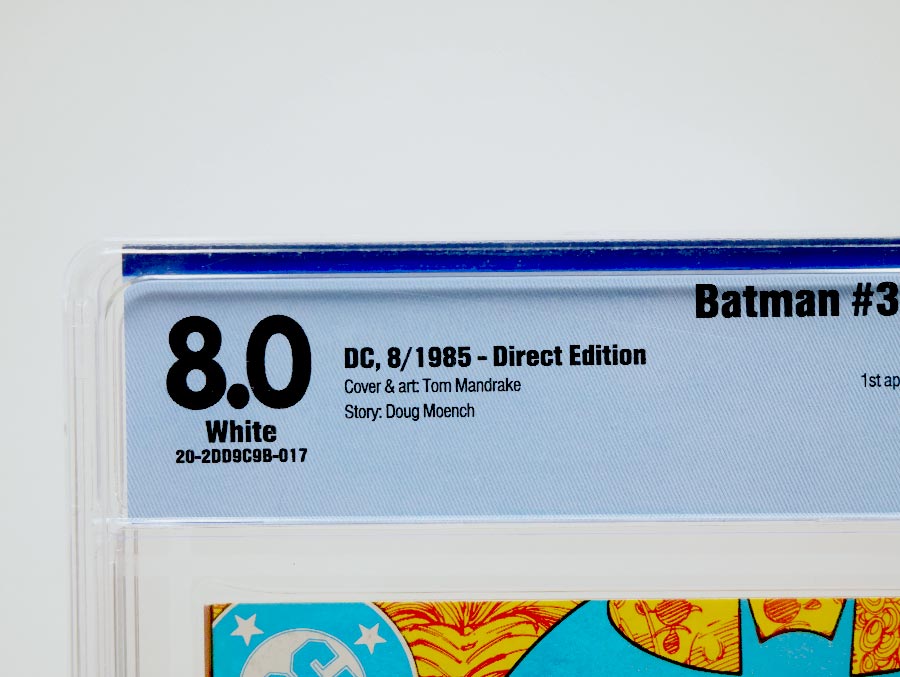 Batman #386 Cover B CBCS 8.0