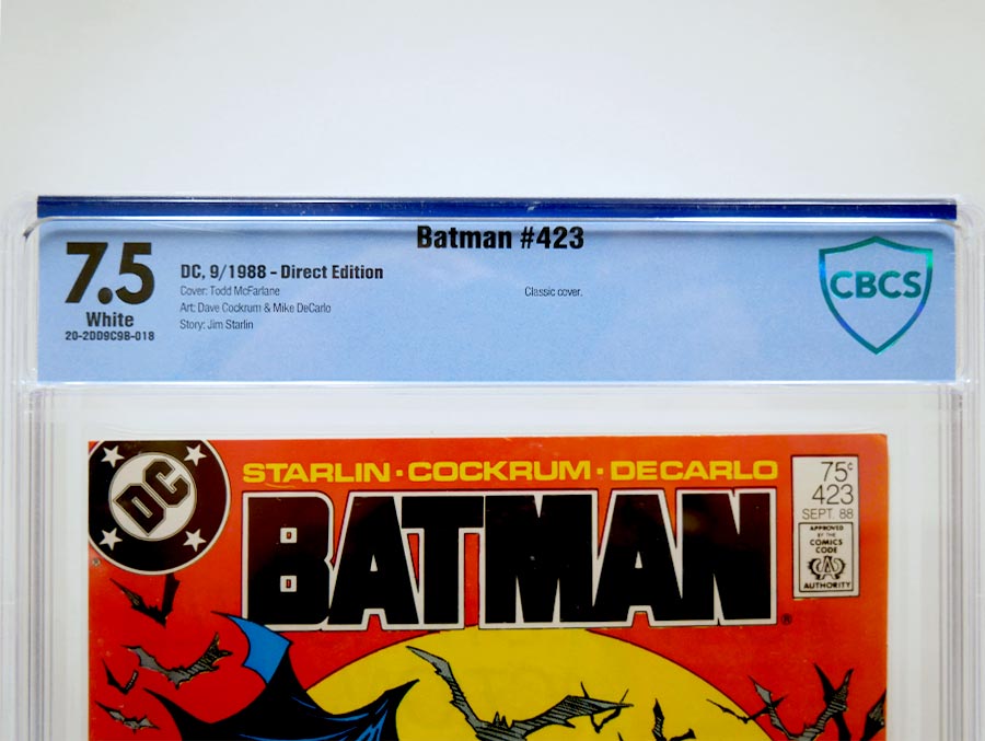 Batman #423 Cover I 1st Ptg CBCS 7.5