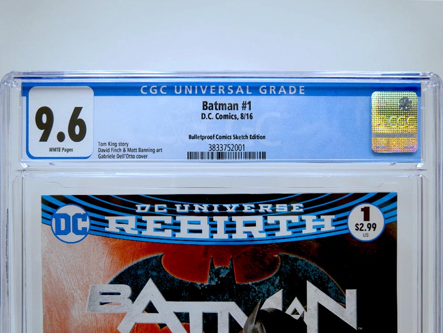 Batman Vol 3 #1 Cover V Gabriele Dell Otto Variant CGC 9.6