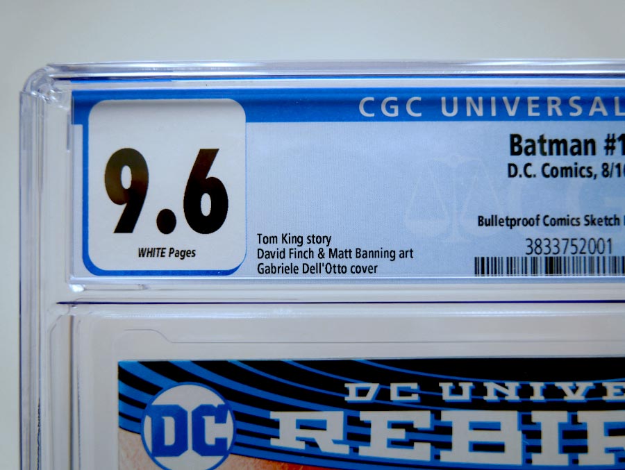 Batman Vol 3 #1 Cover V Gabriele Dell Otto Variant CGC 9.6