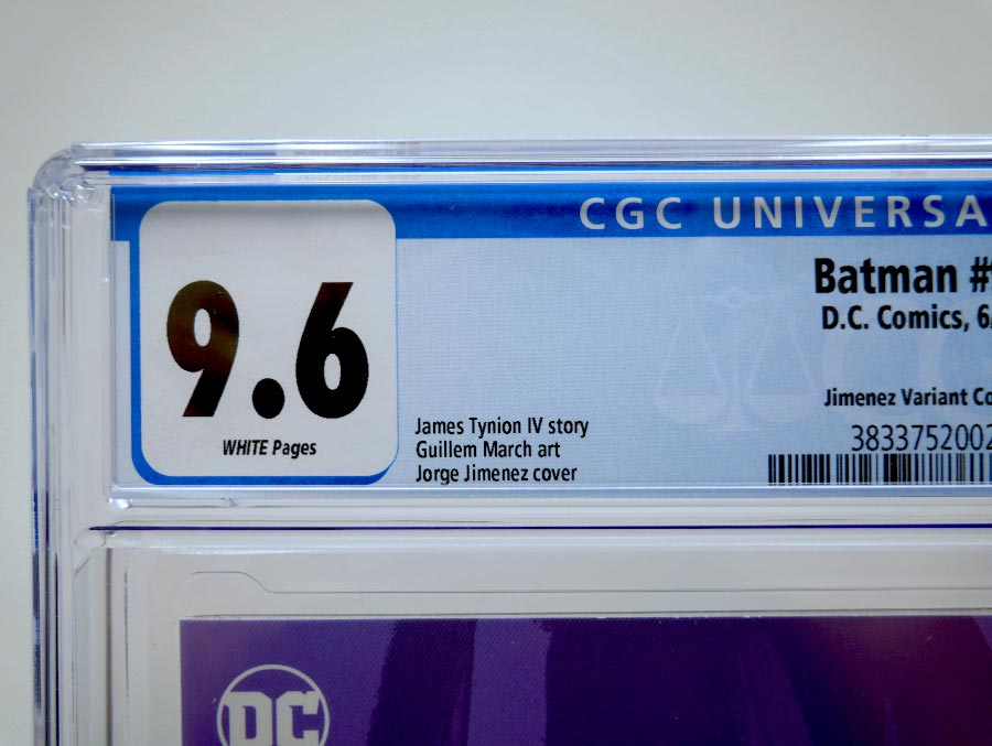 Batman Vol 3 #92 Cover K CGC 9.6 Incentive Jorge Jimenez Punchline Card Stock Variant Cover