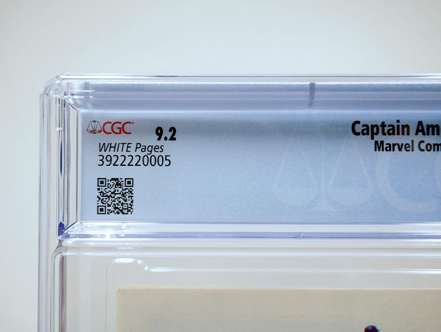 Captain America Vol 1 #323 Cover B Newsstand Edition CGC 9.2