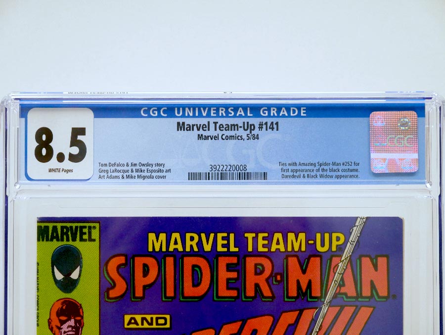 Marvel Team-Up #141 Cover F Newsstand Edition CGC 8.5