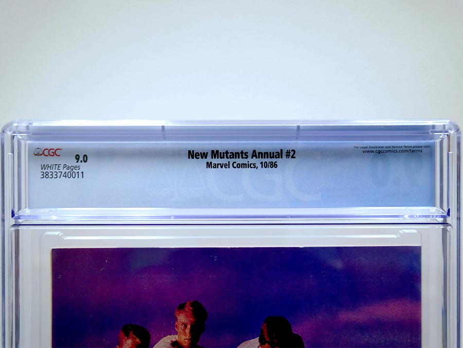 New Mutants Annual #2 Cover E CGC 9.0