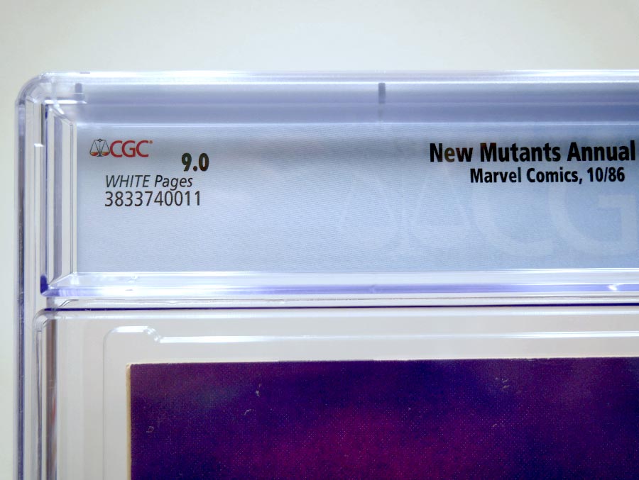 New Mutants Annual #2 Cover E CGC 9.0