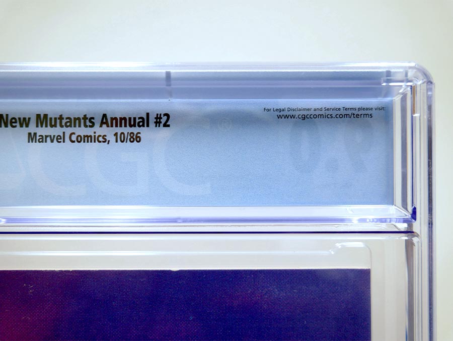 New Mutants Annual #2 Cover E CGC 9.0