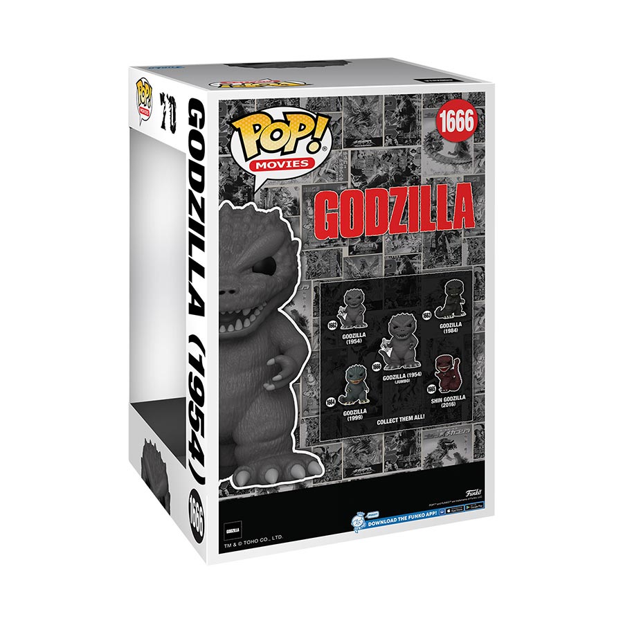 POP Jumbo Godzilla 70th Anniversary Godzilla 1954 Vinyl Figure