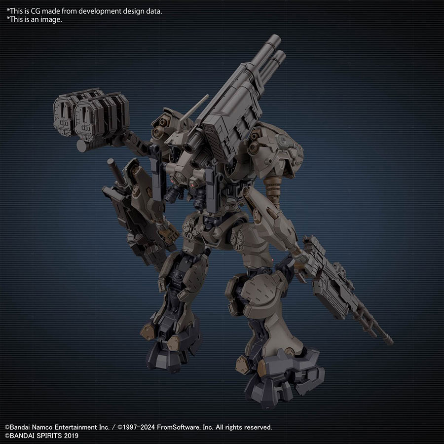 30 Minutes Missions Armored Core VI Fires Of Rubicon Kit #01 RaD CC-2000 Orbiter Nightfall / Raven