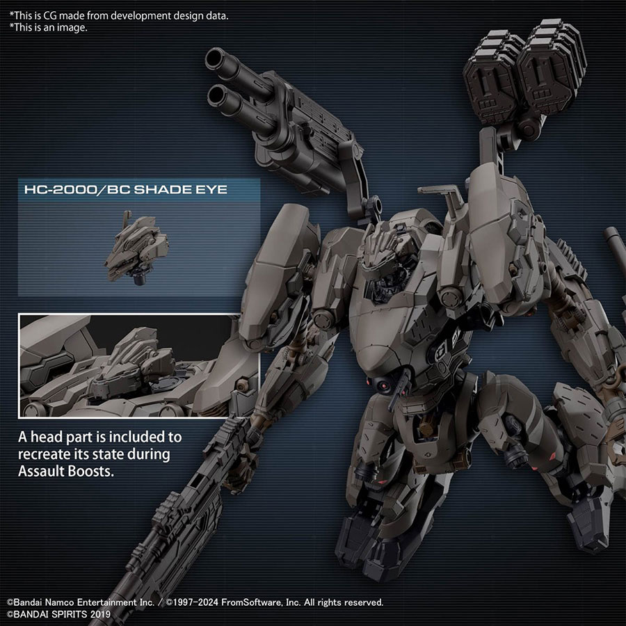 30 Minutes Missions Armored Core VI Fires Of Rubicon Kit #01 RaD CC-2000 Orbiter Nightfall / Raven