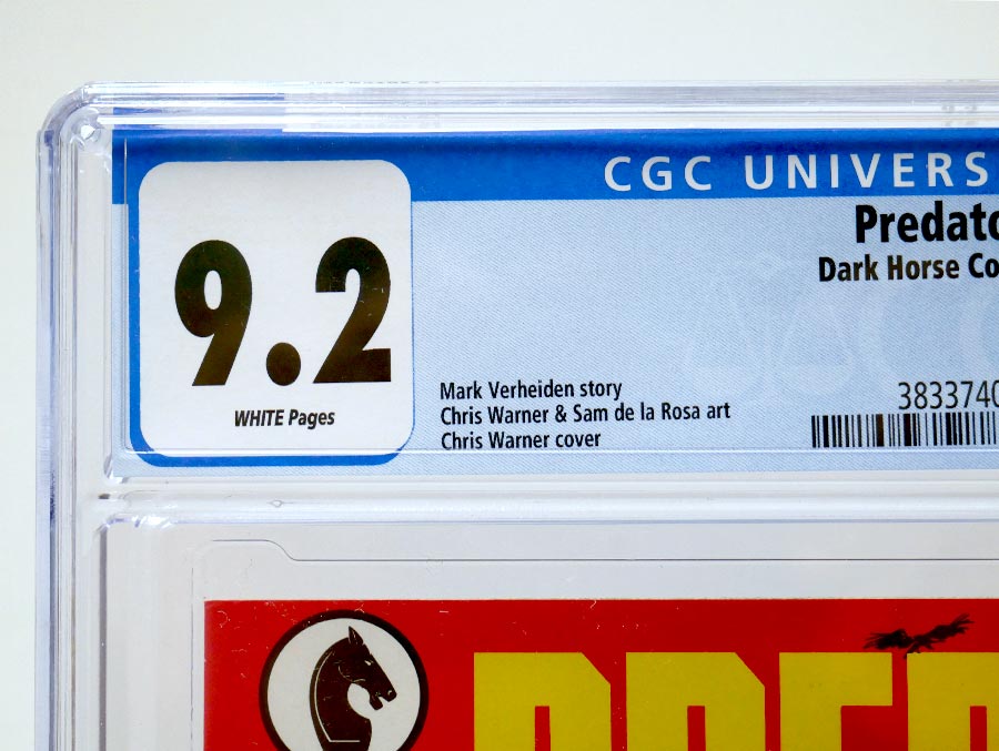 Predator #1 Cover C 1st Ptg CGC 9.2