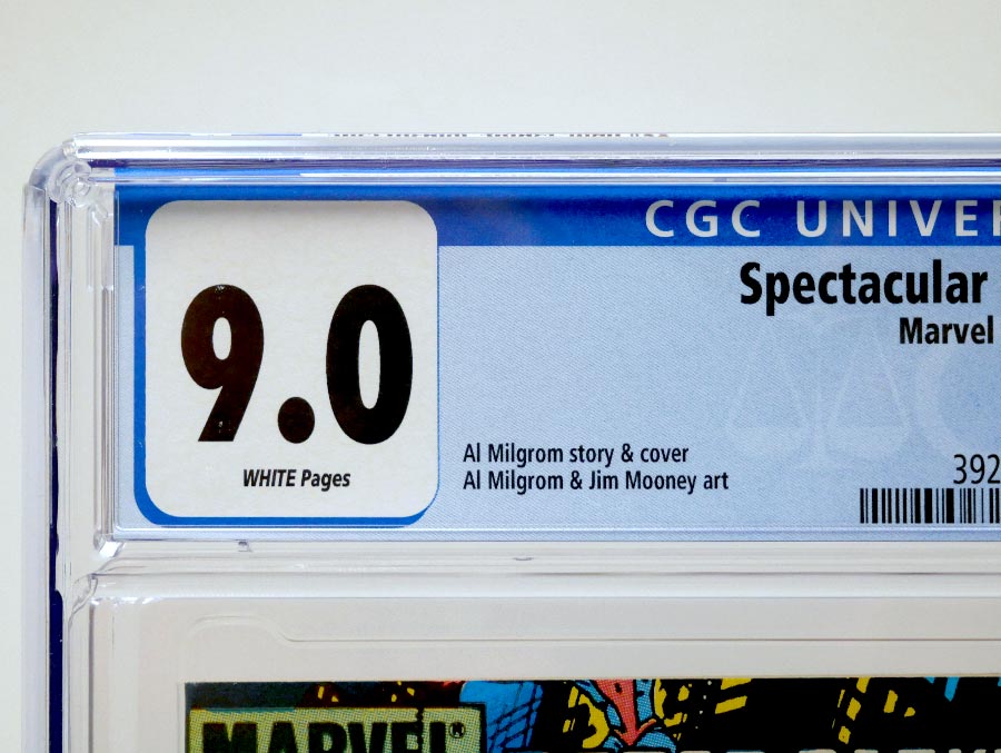Spectacular Spider-Man #90 Cover B Newsstand Edition CGC 9.0