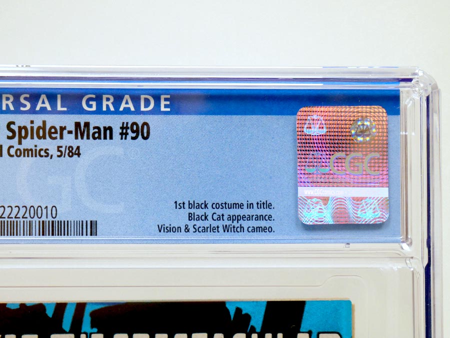 Spectacular Spider-Man #90 Cover B Newsstand Edition CGC 9.0