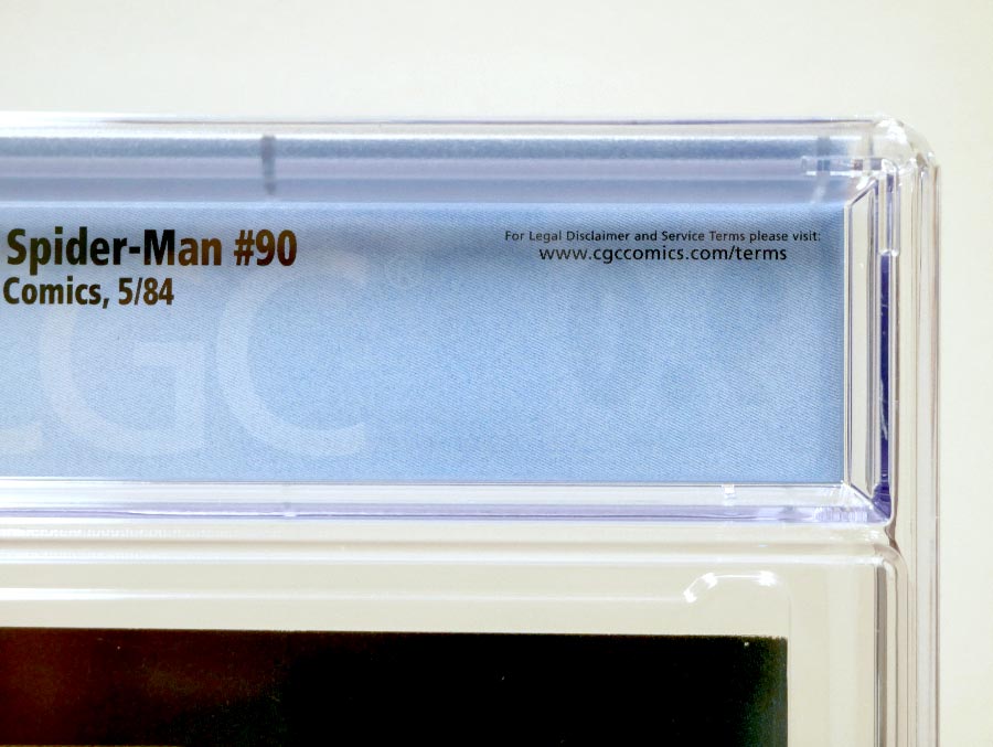 Spectacular Spider-Man #90 Cover B Newsstand Edition CGC 9.0