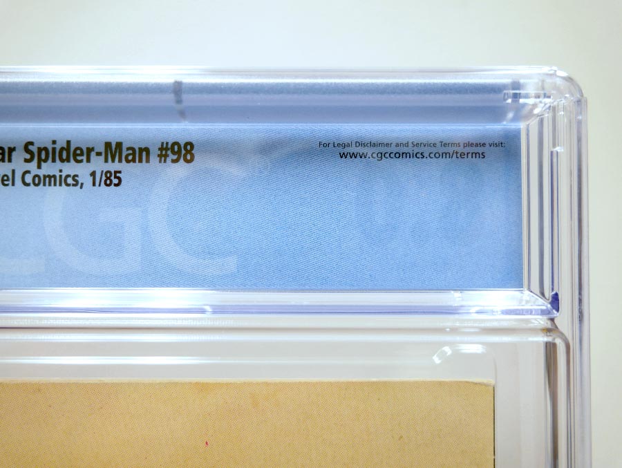Spectacular Spider-Man #98 Cover B Newsstand Edition CGC 8.0