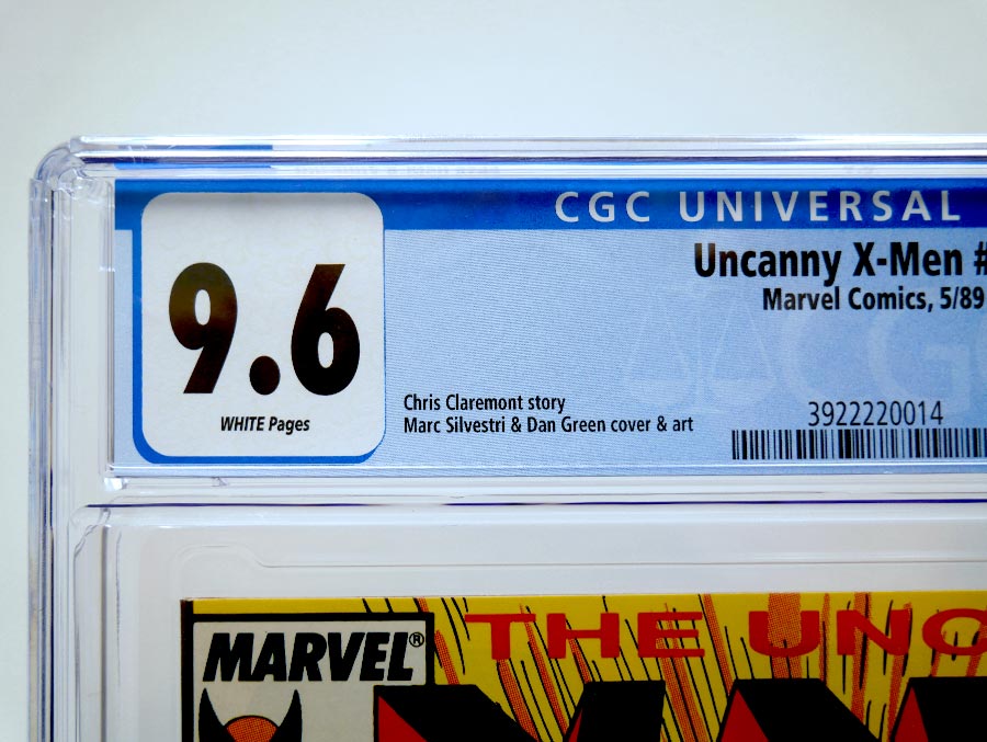 Uncanny X-Men #244 Cover D CGC 9.6