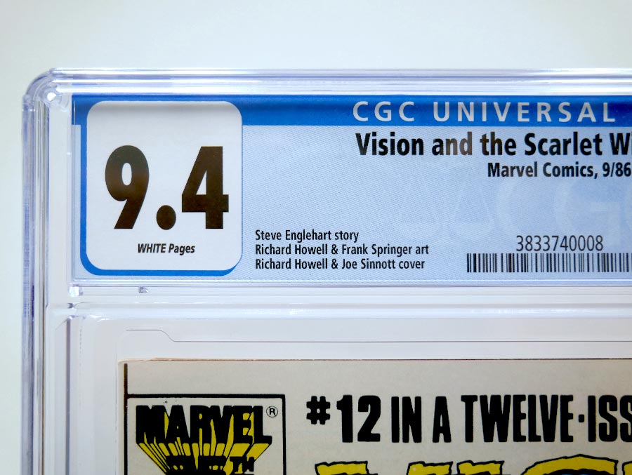 Vision And The Scarlet Witch Vol 2 #12 Cover B CGC 9.4