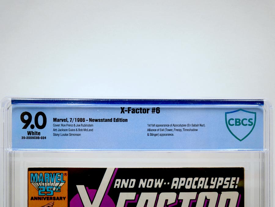 X-Factor #6 Cover C Newsstand Edition CBCS 9.0