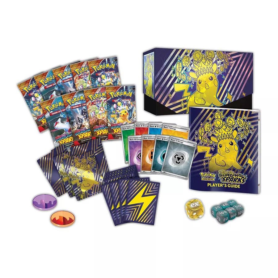 Pokemon Scarlet And Violet Surging Sparks Elite Trainer Box