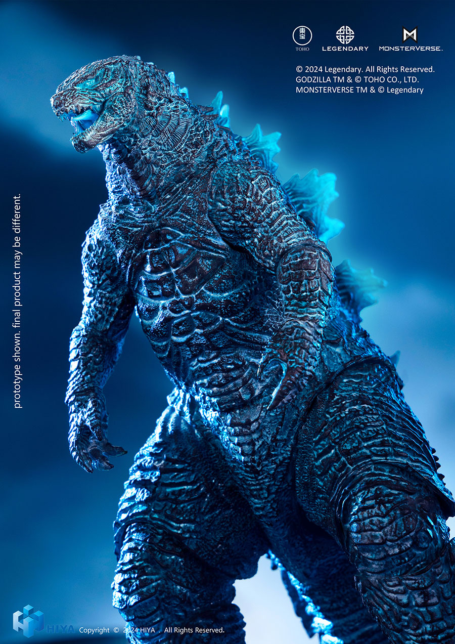 Godxilla x Kong The New Empire Exquisite Basic Energized Godzilla Previews Exclusive Action Figure