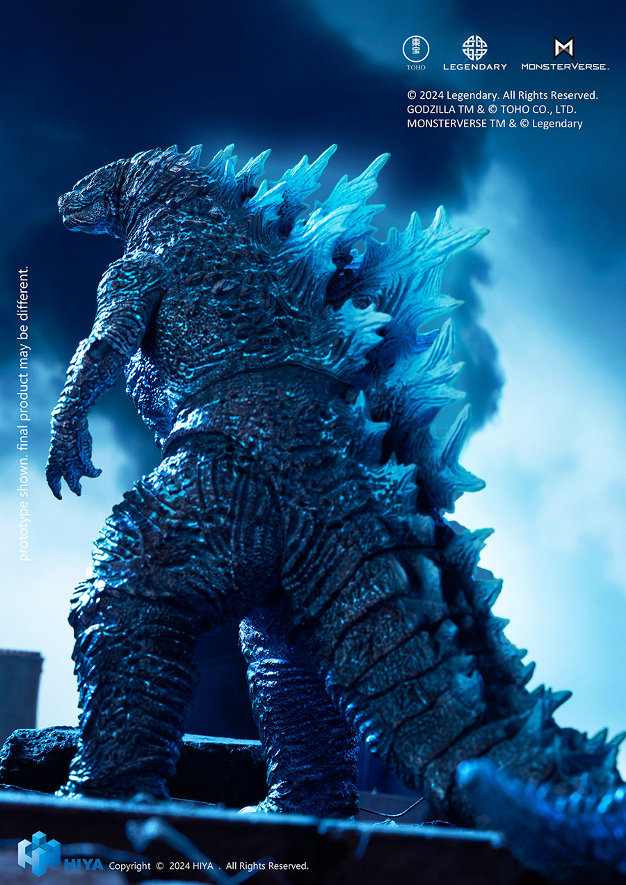 Godxilla x Kong The New Empire Exquisite Basic Energized Godzilla Previews Exclusive Action Figure