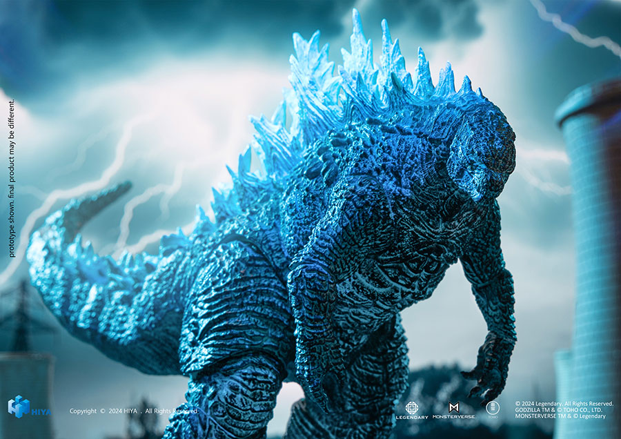 Godxilla x Kong The New Empire Exquisite Basic Energized Godzilla Previews Exclusive Action Figure
