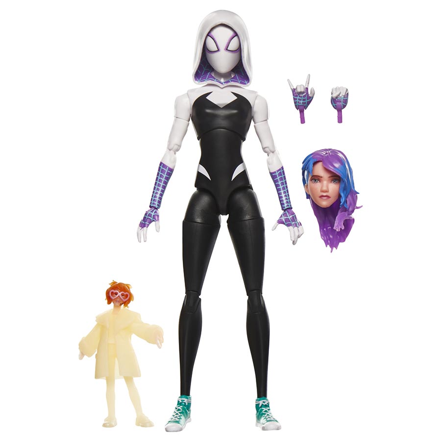 Marvel Legends Spider-Man Across The Spider-Verse Spider-Gwen Action Figure Case