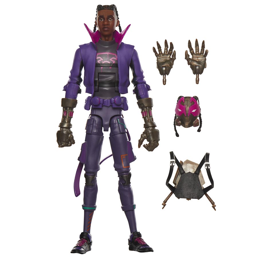 Marvel Legends Spider-Man Across The Spider-Verse Miles G Morales Action Figure Case
