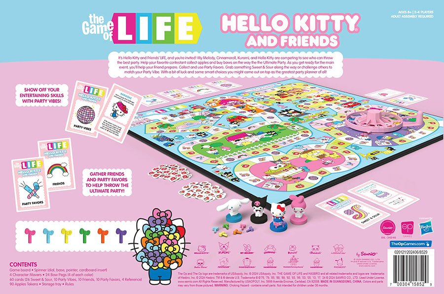 Life Hello Kitty & Friends Board Game