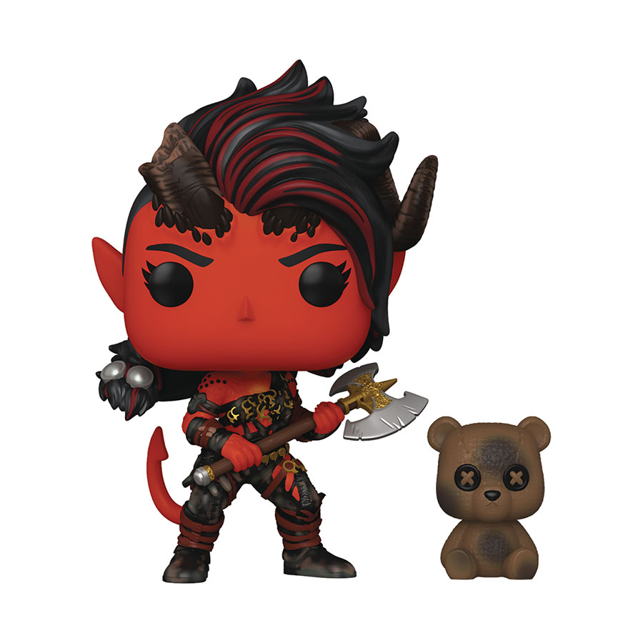 POP & Buddy Baldurs Gate Karlach With Clive Vinyl Figure