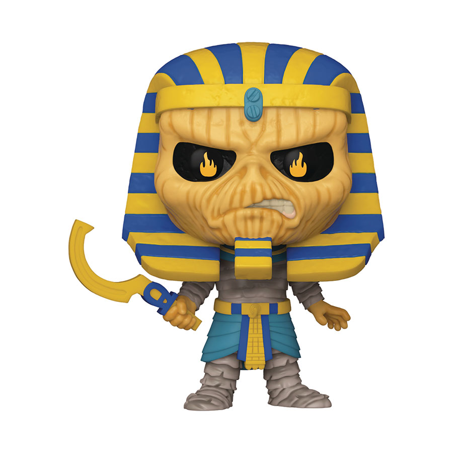 POP Rocks Iron Maiden Pharoah Eddie Vinyl Figure
