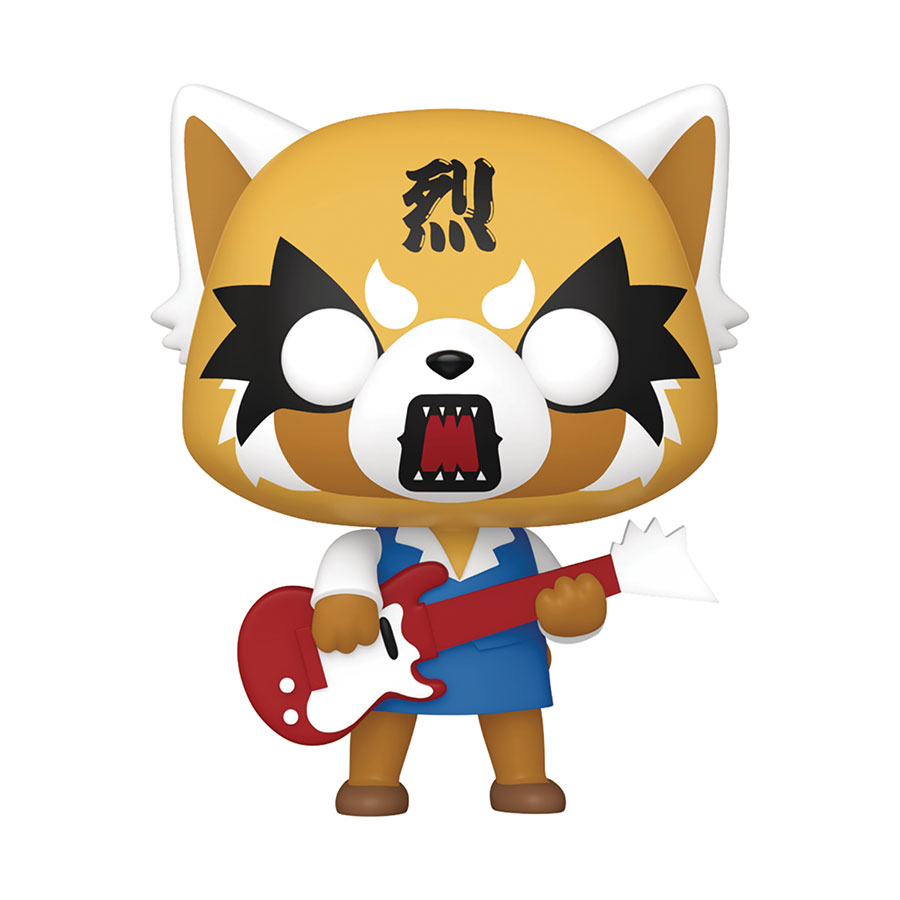 POP Sanrio Aggretsuko With Guitar Vinyl Figure