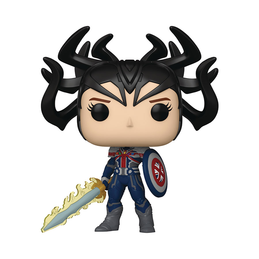 POP Vinyl What If Infinity Captain Carter Vinyl Bobble Head