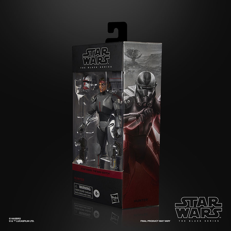 Star Wars Black Series The Clone Wars Hunter 6-Inch Action Figure Re-Run Version