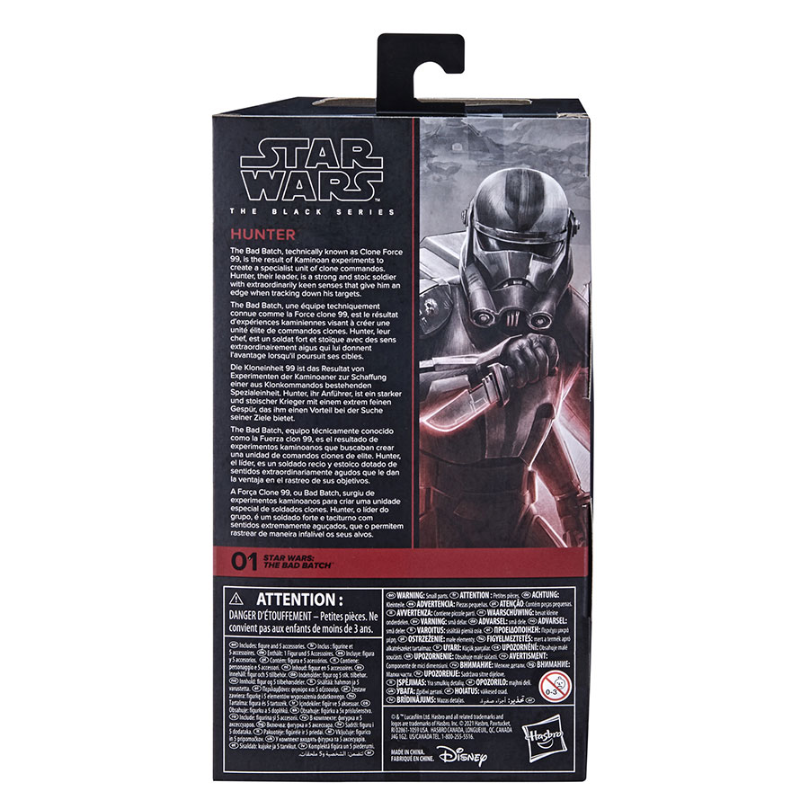 Star Wars Black Series The Clone Wars Hunter 6-Inch Action Figure Re-Run Version