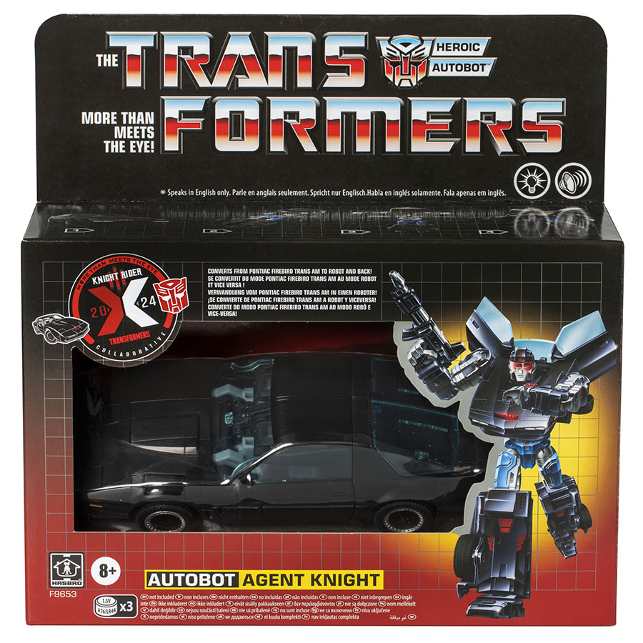 Transformers Generation Knight Rider Agent Knight Action Figure