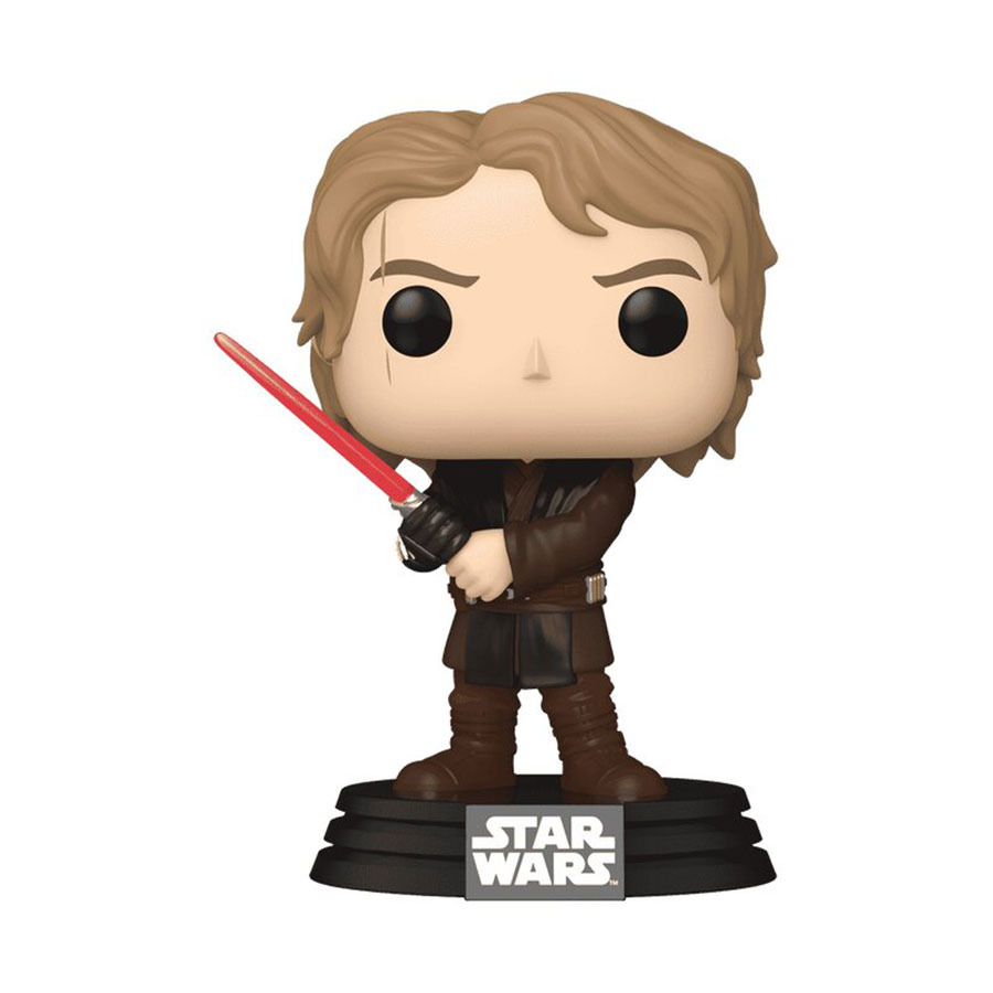 POP Star Wars Ahsoka Anakin Skywalker With Lightsaber Bobble Head