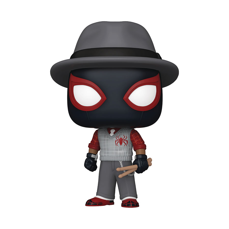 POP Games Spider-Man 2 City Sounds Miles Morales Vinyl Bobble Head