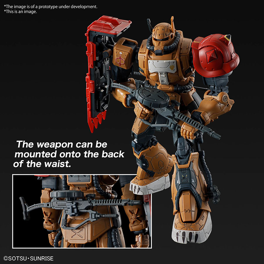 Gundam High Grade Universal Century 1/144 Kit #254 - Requim For Vengeance - MS-06F Zaku II F Type Solari (RFV)
