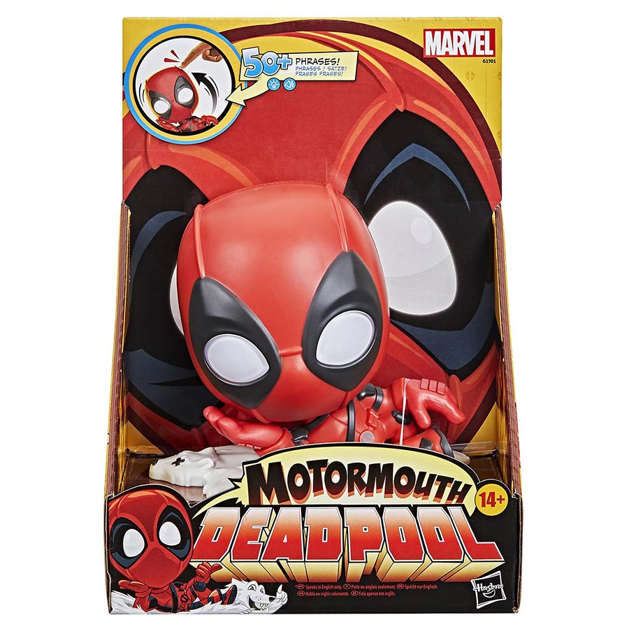 Marvel Motormouth Deadpool Electronic 5-Inch Figure