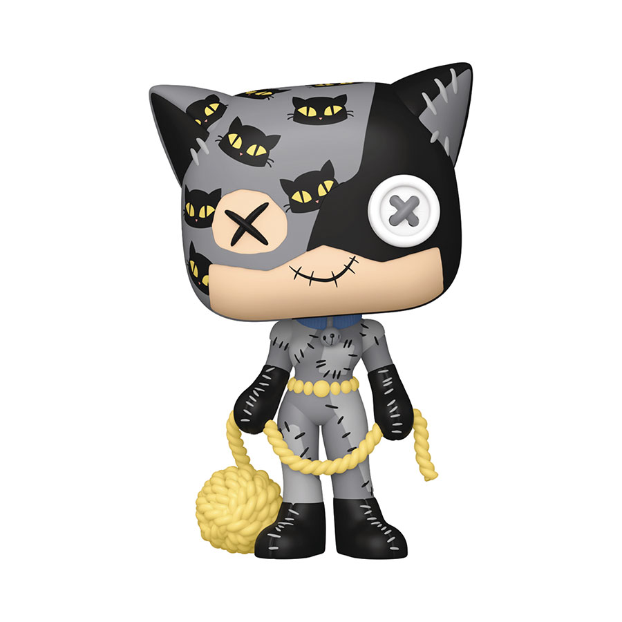 POP Heroes Patchwork Catwoman Vinyl Figure