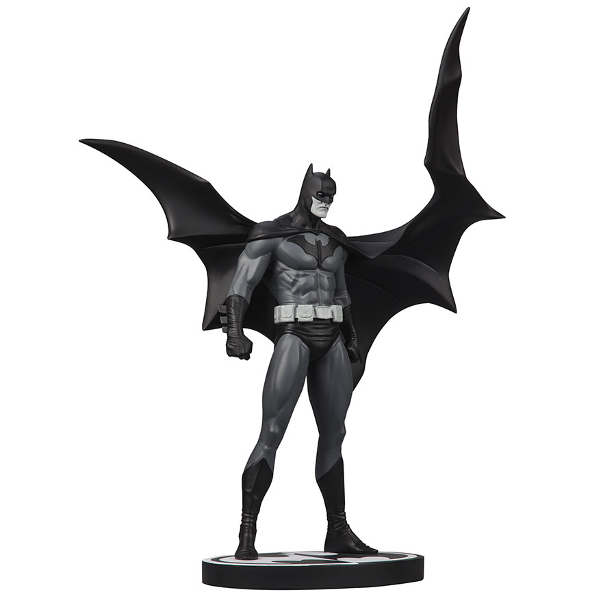 DC Direct Batman Black & White Batman By Jorge Jimenez Statue
