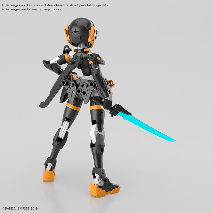 30 Minutes Missions 1/144 Kit #65 EXM-H15D Acerby (Type-D)