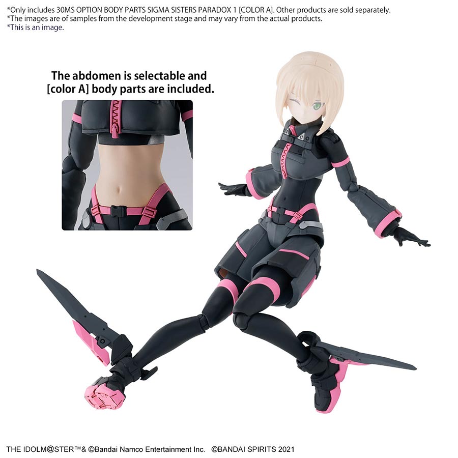 30 Minutes Sisters The Idolm@sters Shinycolors Kit - Option Body Parts Sigma Sisters Paradox 1 (Color A)