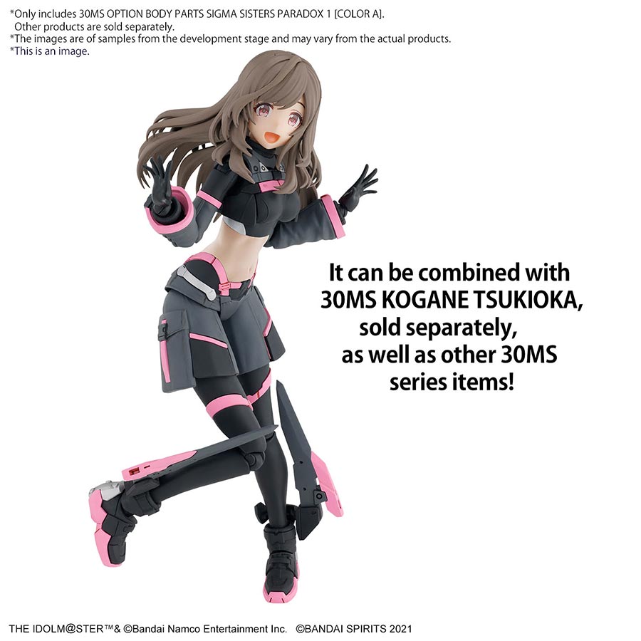 30 Minutes Sisters The Idolm@sters Shinycolors Kit - Option Body Parts Sigma Sisters Paradox 1 (Color A)