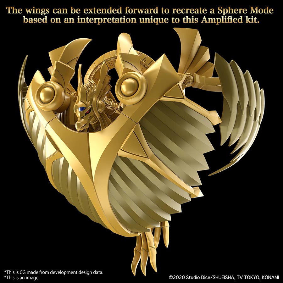 Yu-Gi-Oh! Figure-Rise Standard Amplified Kit - Egyptian God - The Winged Dragon Of Ra