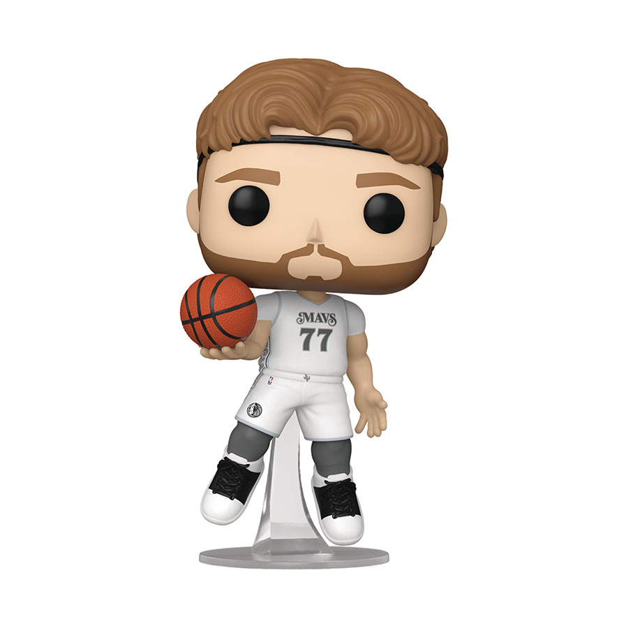 POP NBA Mavericks Luka Doncic (2024 City Edition Uniform) Vinyl Figure