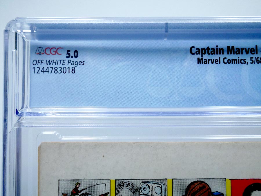 Captain Marvel Vol 1 #1 Cover B CGC 5.0