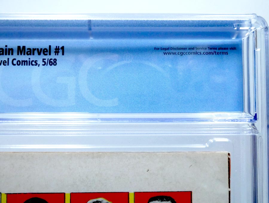 Captain Marvel Vol 1 #1 Cover B CGC 5.0